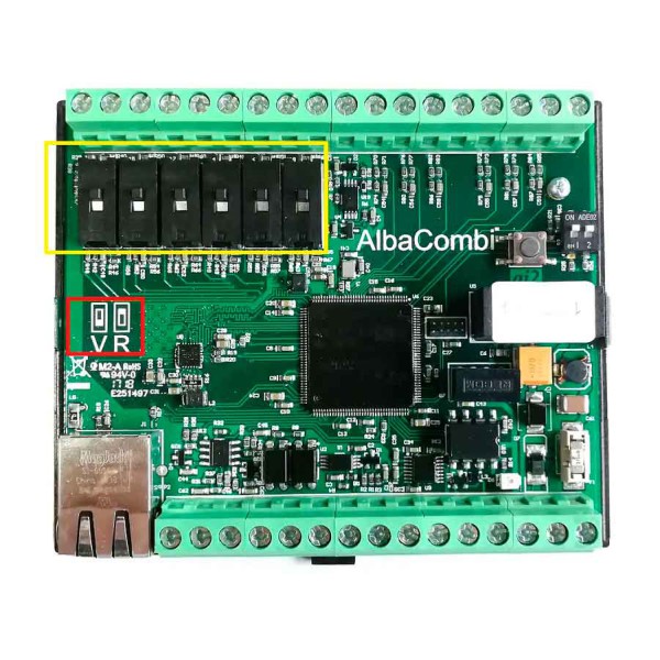 Resistive-Voltage AlbaCombi configuration